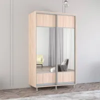 Dulap Mobildor-Lux Aron 140 x 60 x 230 / PAL / Sonoma photo 3