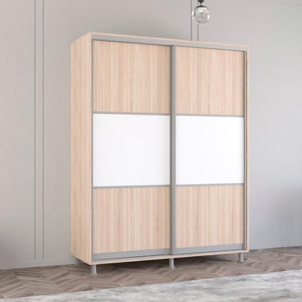 Dulap Mobildor-Lux ARON P K 170 x 60 x 210 / PAL / Sonoma photo 2