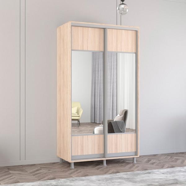 Dulap Mobildor-Lux Aron 120 x 60 x 240 / PAL / Sonoma photo 3