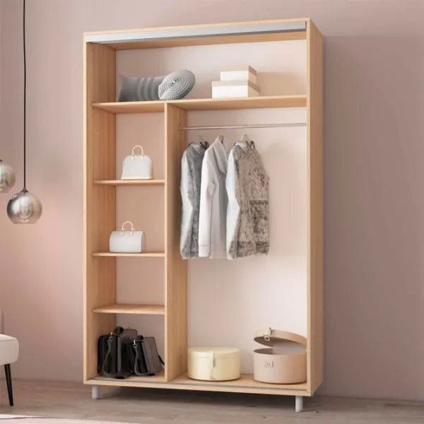 Dulap Mobildor-Lux ARON P K 140 x 60 x 230 / PAL / Sonoma photo 3