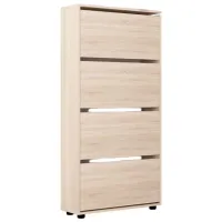 Dulap pentru încălțăminte Mobildor-Lux Leo 164 x 70 x 27 /Sonoma /Sonoma