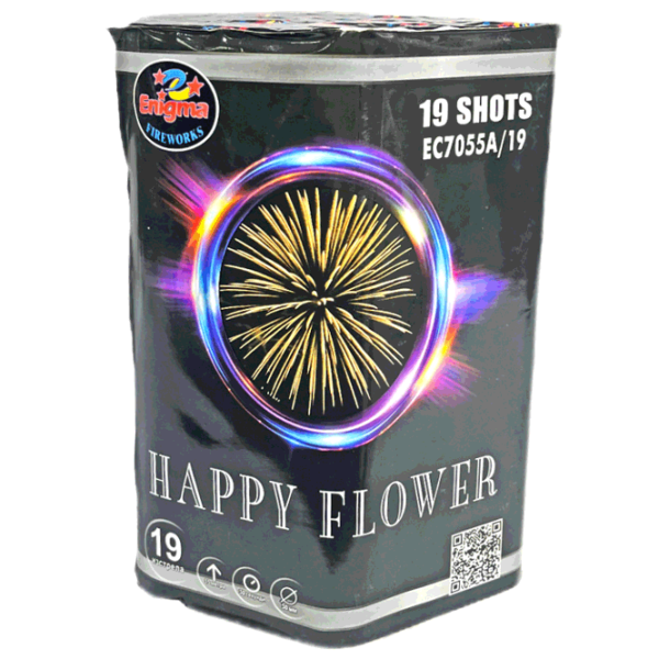 Baterie de artificii Enigma HAPPY FLOWER 19 focuri photo 1 Baterie de artificii Enigma HAPPY FLOWER 19 focuri photo 1
