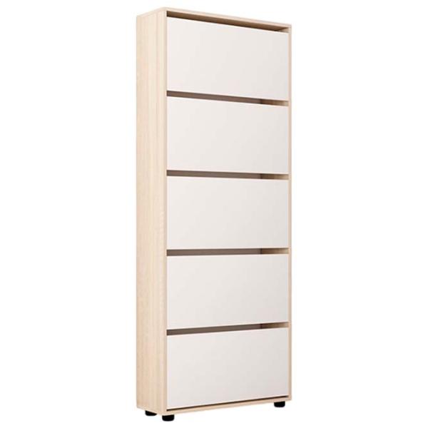 Dulap pentru încălțăminte Mobildor-Lux Leo 203 x 70 x 27 /Sonoma /Sonoma photo 1