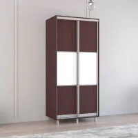 Шкаф Mobildor-Lux ARON P K 100 x 60см x 200 / ЛДСП / Венге photo 2