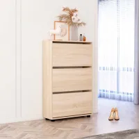 Обувной шкаф Mobildor-Lux Leo 125 x 80 x 27 см /Sonoma /Сонома photo 2