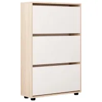 Dulap pentru încălțăminte Mobildor-Lux Leo 125 x 80 x 27 /Sonoma /Sonoma