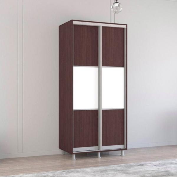 Шкаф Mobildor-Lux ARON P K 100 x 60см x 210 / ЛДСП / Венге photo 2