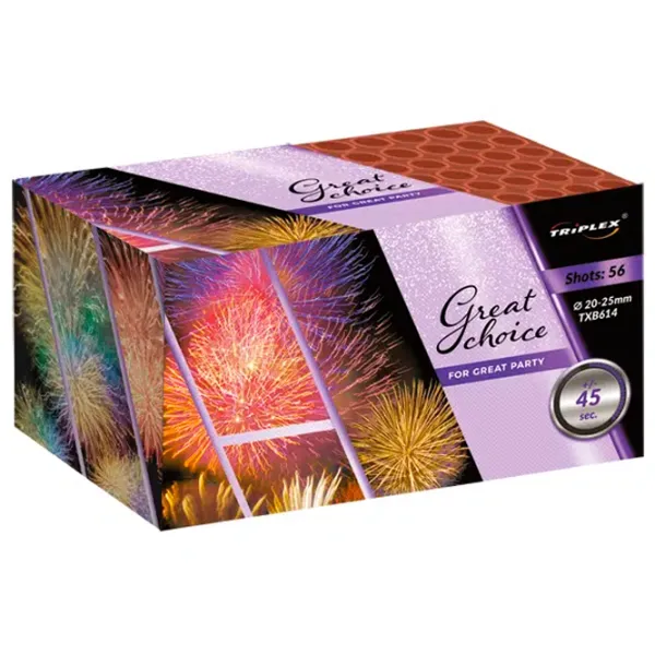 Baterie de artificii Triplex TXB614 56 focuri photo 1 Baterie de artificii Triplex TXB614 56 focuri photo 1