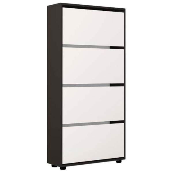 Dulap pentru încălțăminte Mobildor-Lux Leo 164 x 80 x 27 /Anthracite /Anthracite photo 1 Dulap pentru încălțăminte Mobildor-Lux Leo 164 x 80 x 27 /Anthracite /Anthracite photo 1