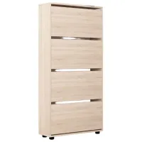 Dulap pentru încălțăminte Mobildor-Lux Leo 164 x 80 x 27 /Sonoma /Sonoma