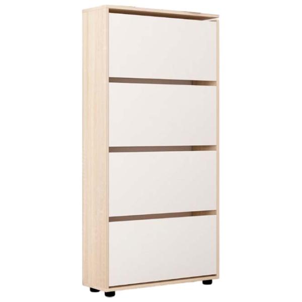 Dulap pentru încălțăminte Mobildor-Lux Leo 164 x 80 x 27 /Sonoma /Sonoma photo 1