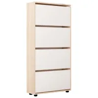 Dulap pentru încălțăminte Mobildor-Lux Leo 164 x 80 x 27 /Sonoma /Sonoma