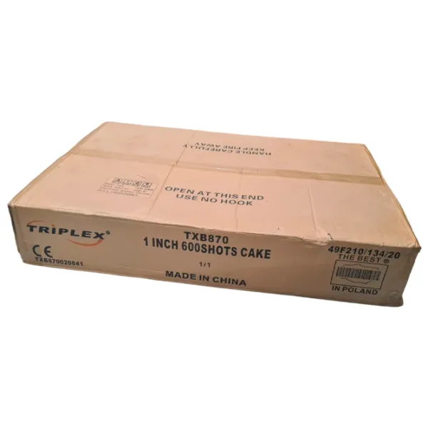 Батарея салютов Triplex TXB870AB 600 залпов photo 1 Батарея салютов Triplex TXB870AB 600 залпов photo 1