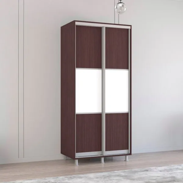 Шкаф Mobildor-Lux ARON P K 100 x 60см x 240 / ЛДСП / Венге photo 2