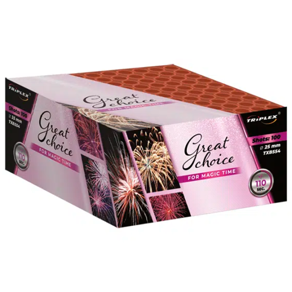 Baterie de artificii Triplex TXB554 100 focuri photo 1 Baterie de artificii Triplex TXB554 100 focuri photo 1
