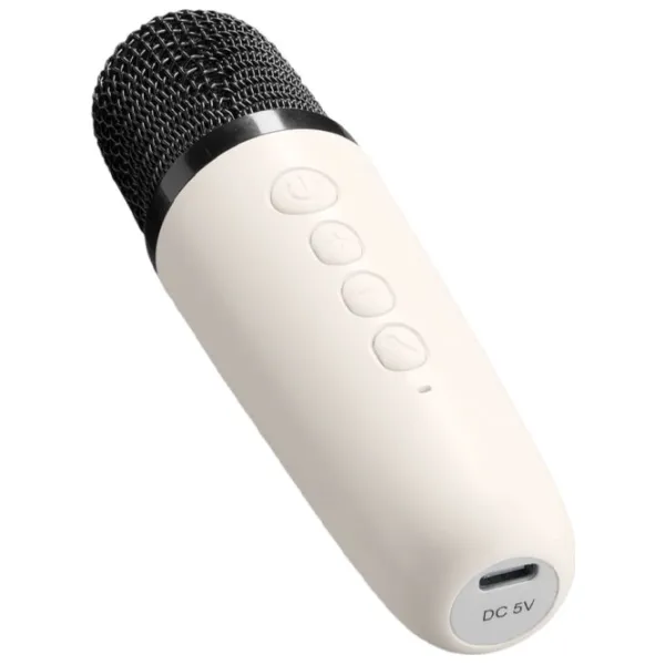 Microfon Cellularline Karaoke Mini White photo 4 Microfon Cellularline Karaoke Mini White photo 4
