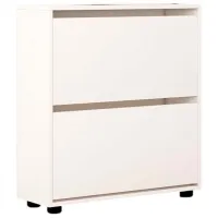 Dulap pentru încălțăminte Mobildor-Lux Leo 86 x 80 x 27 /White /White