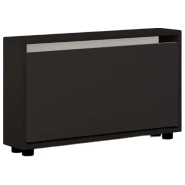 Dulap pentru încălțăminte Mobildor-Lux LEO Slim 47 x 90 x 16 /Anthracite /Anthracite photo 1 Dulap pentru încălțăminte Mobildor-Lux LEO Slim 47 x 90 x 16 /Anthracite /Anthracite photo 1