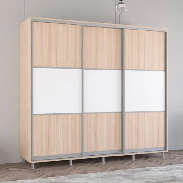 Dulap Mobildor-Lux Aron K 250 x 60 x 220 / PAL / Sonoma photo 2