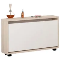 Dulap pentru încălțăminte Mobildor-Lux LEO Slim 47 x 90 x 16 /Sonoma /Sonoma