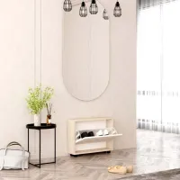 Dulap pentru încălțăminte Mobildor-Lux LEO Slim 47 x 90 x 16 /Sonoma /Sonoma photo 2