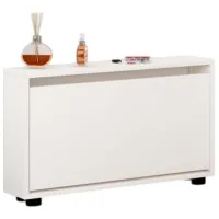Dulap pentru încălțăminte Mobildor-Lux LEO Slim 47 x 90 x 16 /White /White