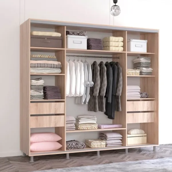 Dulap Mobildor-Lux Aron K 260 x 60 x 220 / PAL / Sonoma photo 3