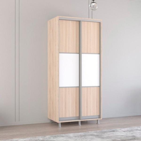 Dulap Mobildor-Lux Aron K 100 x 60 x 200 / PAL / Sonoma photo 2