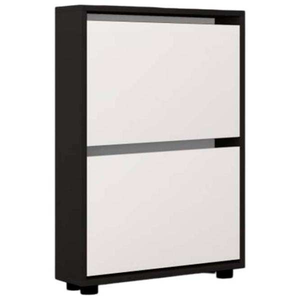 Dulap pentru încălțăminte Mobildor-Lux LEO Slim 86 x 90 x 16 /Anthracite /Anthracite photo 1 Dulap pentru încălțăminte Mobildor-Lux LEO Slim 86 x 90 x 16 /Anthracite /Anthracite photo 1