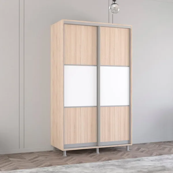 Шкаф Mobildor-Lux Aron K 130 x 60см x 200 / ЛДСП / Sonoma photo 3