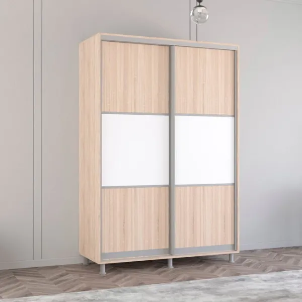 Шкаф Mobildor-Lux Aron K 150 x 60см x 200 / ЛДСП / Sonoma photo 2