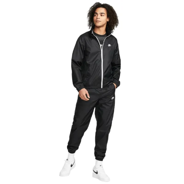 Costum sportiv pentru bărbați Nike M Club Lined Woven Tracksuit  / M / Black photo 3 Costum sportiv pentru bărbați Nike M Club Lined Woven Tracksuit  / M / Black photo 3