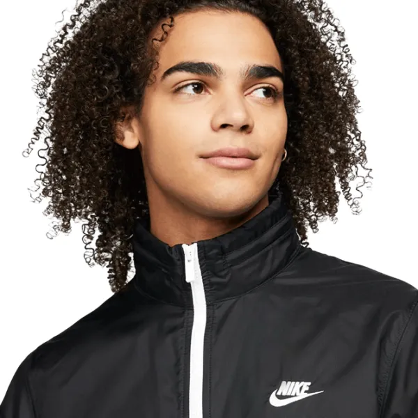 Costum sportiv pentru bărbați Nike M Club Lined Woven Tracksuit  / M / Black photo 5 Costum sportiv pentru bărbați Nike M Club Lined Woven Tracksuit  / M / Black photo 5