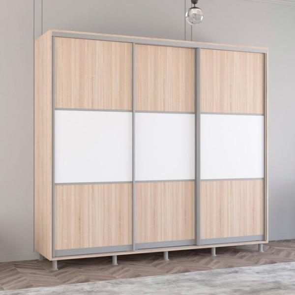Dulap Mobildor-Lux Aron K 240 x 60 x 240 / PAL / Sonoma photo 2