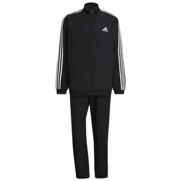 Спортивный костюм для мужчин Adidas 3 Stripes Woven 180 / / Черный photo 1 Спортивный костюм для мужчин Adidas 3 Stripes Woven 180 / / Черный photo 1