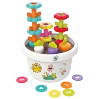 Joc educativ Hola Toys Vase with Flower 1+/ Joc de logică