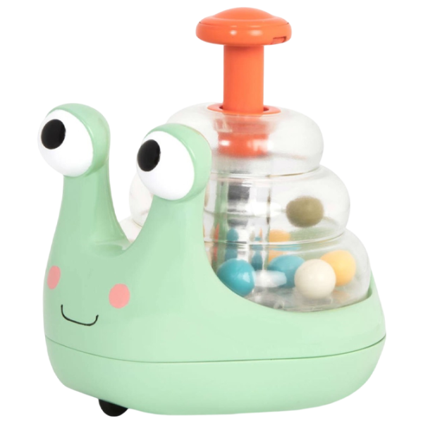 Joc educativ Battat Rolling Light-up Snail Popper 1+/ Dezvoltare photo 1