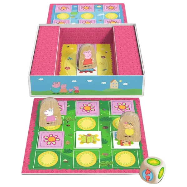 Joc de masă Trefl Game Big race Peppa 3+/ Strategie photo 1