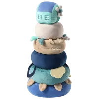 Joc educativ BabyOno Dream Mill 0+/ Jucărie Moale