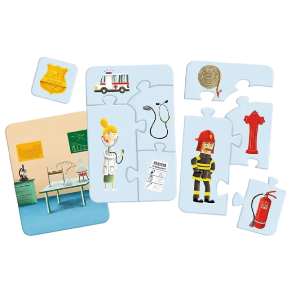 Joc educativ Trefl Professions  3+/ Dezvoltare photo 1 Joc educativ Trefl Professions  3+/ Dezvoltare photo 1