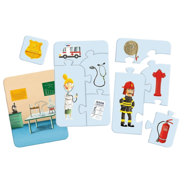 Joc educativ Trefl Professions  3+/ Dezvoltare photo 1 Joc educativ Trefl Professions  3+/ Dezvoltare photo 1