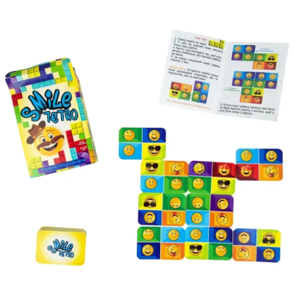Настольная игра Strateg Smile Tetro 5+/ Стратегия photo 1