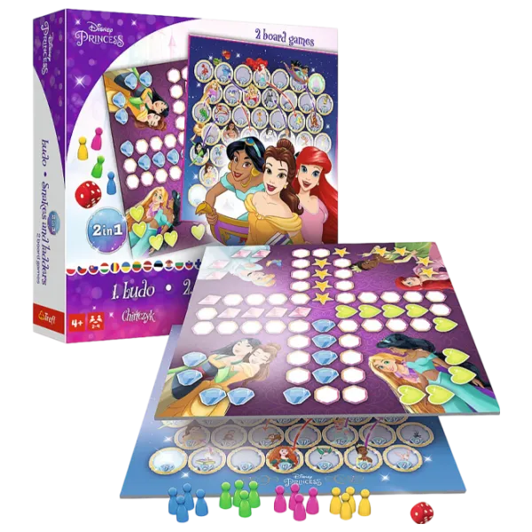 Настольная игра Trefl Ludo&Snakes 4+/ Стратегия photo 1