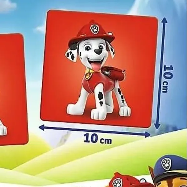 Joc de masă Trefl Memos Maxi Paw Patrol 3+/ Carti de joc photo 2