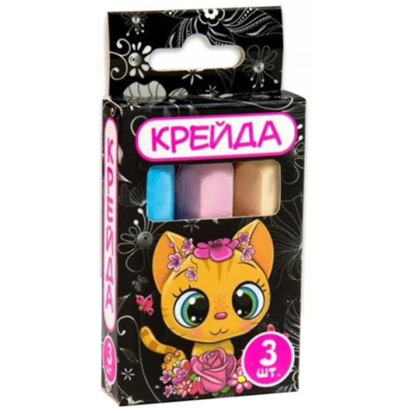 Мел Strateg 4823113839413 Разноцветные / 3 photo 1 Мел Strateg 4823113839413 Разноцветные / 3 photo 1