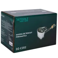 Masina de tencuit pneumatica Detoolz DZ-C202 9 bar / Black photo 2