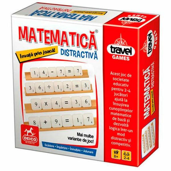 Настольная игра Miscellaneous Travel Matematica 8+/ Стратегия photo 1 Настольная игра Miscellaneous Travel Matematica 8+/ Стратегия photo 1