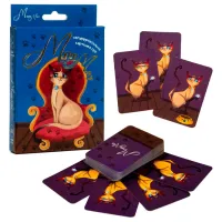 Joc de masă Strateg Cat Miau-Miau 7+/ Carti de joc