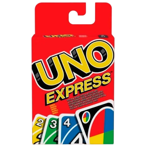 Настольная игра Mattel UNO Express 6+/ Игральные карты photo 1