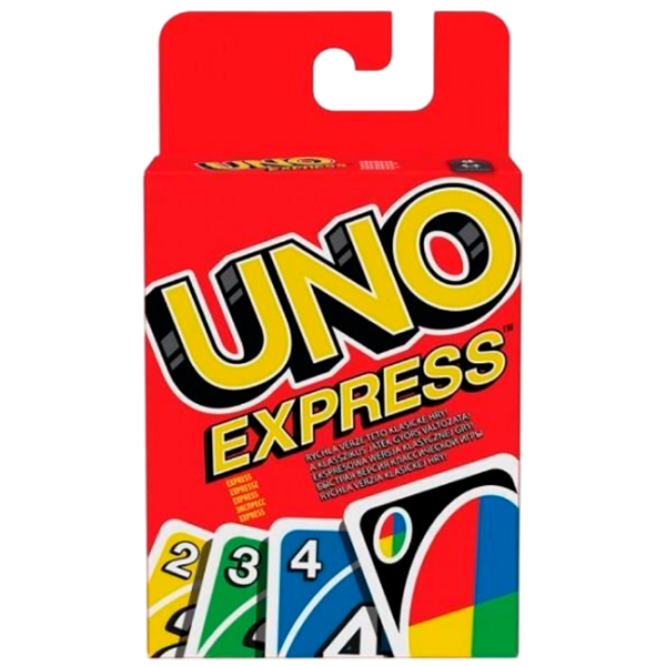 Настольная игра Mattel UNO Express 6+/ Игральные карты photo 1